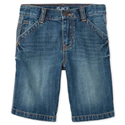 Boys Denim Utility Shorts